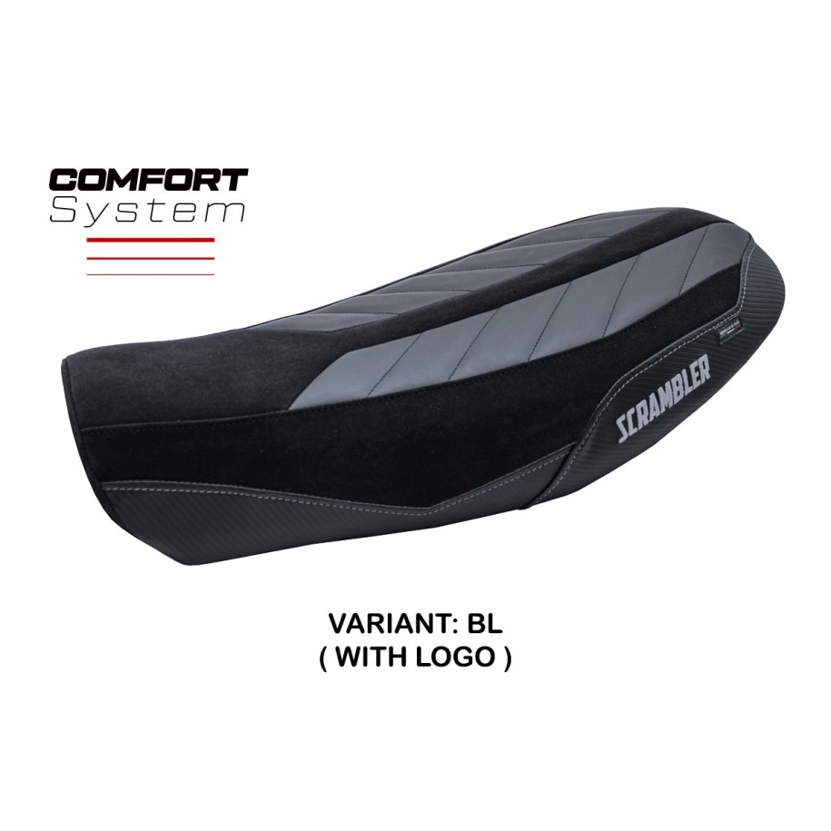 RIVESTIMENTO SELLA TPZ  COMFORT SYSTEM CON LOGO  DUCATI SCRAMBLER NIGHTSHIFT 2021/2022