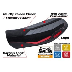 RIVESTIMENTO SELLA TPZ  COMFORT SYSTEM CON LOGO  DUCATI SCRAMBLER NIGHTSHIFT 2021/2022