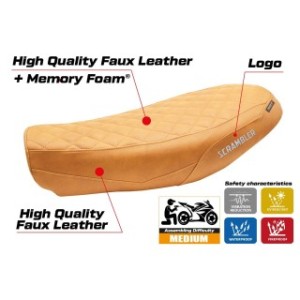 RIVESTIMENTO SELLA TPZ  COMFORT SYSTEM CON LOGO  DUCATI SCRAMBLER NIGHTSHIFT 2021/2022