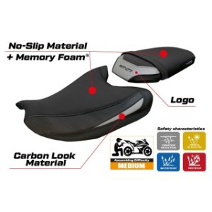 RIVESTIMENTO SELLA TPZ  COMFORT SYSTEM CON LOGO  YAMAHA MT-07 2025