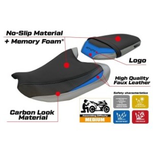 RIVESTIMENTO SELLA TPZ  COMFORT SYSTEM CON LOGO  YAMAHA MT-07 2025