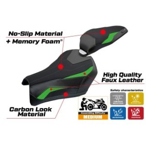 RIVESTIMENTO SELLA TPZ  COMFORT SYSTEM NO LOGO KAWASAKI Z 900 2025