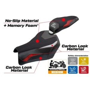 RIVESTIMENTO SELLA TPZ  COMFORT SYSTEM NO LOGO KAWASAKI Z 900 2025