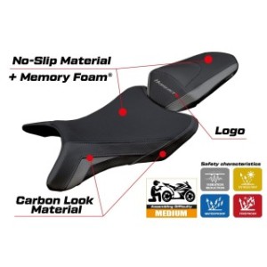 RIVESTIMENTO SELLA TPZ  COMFORT SYSTEM CON LOGO  HONDA CB 1000 HORNET 2025