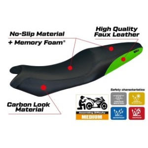 RIVESTIMENTO SELLA TPZ  COMFORT SYSTEM NO LOGO KAWASAKI ER-6N / ER-6F 2005/2011