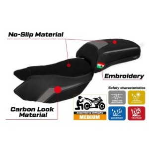 RIVESTIMENTO SELLA TPZ  ULTRAGRIP NO LOGO BENELLI TRK 502 2017/2025