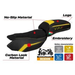 RIVESTIMENTO SELLA TPZ  ULTRAGRIP CON LOGO  BENELLI TRK 502 2017/2025