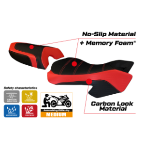 RIVESTIMENTO SELLA TPZ  COMFORT SYSTEM NO LOGO DUCATI MULTISTRADA 620/1000/1100 2003/2009