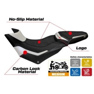 RIVESTIMENTO SELLA TPZ  ULTRAGRIP CON LOGO  DUCATI MULTISTRADA 950 2017/2021