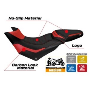 RIVESTIMENTO SELLA TPZ  ULTRAGRIP CON LOGO  DUCATI MULTISTRADA 950 2017/2021
