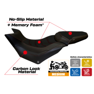 RIVESTIMENTO SELLA TPZ  COMFORT SYSTEM NO LOGO DUCATI MULTISTRADA 950 2017/2021