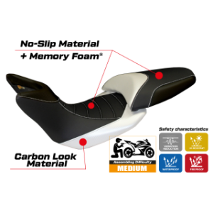 RIVESTIMENTO SELLA TPZ  COMFORT SYSTEM NO LOGO DUCATI MULTISTRADA 1200 2012/2014