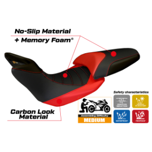 RIVESTIMENTO SELLA TPZ  COMFORT SYSTEM NO LOGO DUCATI MULTISTRADA 1200 2012/2014