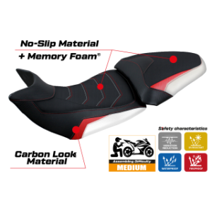 RIVESTIMENTO SELLA TPZ  COMFORT SYSTEM NO LOGO DUCATI MULTISTRADA 1200/1260 2015/2020