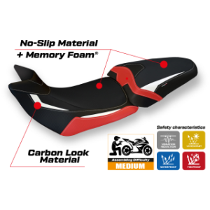 RIVESTIMENTO SELLA TPZ  COMFORT SYSTEM NO LOGO DUCATI MULTISTRADA 1200/1260 2015/2020