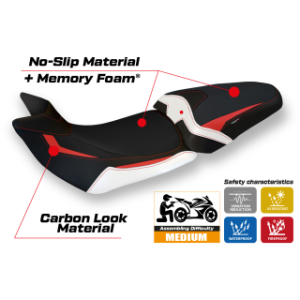 RIVESTIMENTO SELLA TPZ  COMFORT SYSTEM NO LOGO DUCATI MULTISTRADA 1200/1260 2015/2020