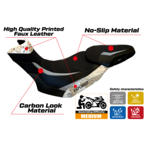 RIVESTIMENTO SELLA TPZ  ULTRAGRIP NO LOGO DUCATI MULTISTRADA 1200/1260 ENDURO 2016/2021