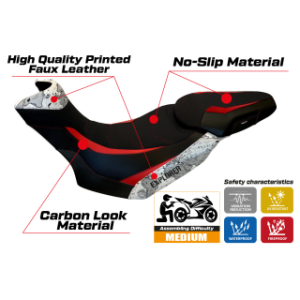 RIVESTIMENTO SELLA TPZ  ULTRAGRIP NO LOGO DUCATI MULTISTRADA 1200/1260 ENDURO 2016/2021