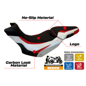 RIVESTIMENTO SELLA TPZ  ULTRAGRIP CON LOGO  DUCATI MULTISTRADA 1200/1260 ENDURO 2016/2021
