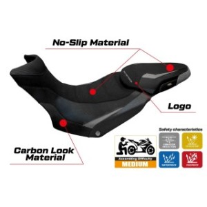 RIVESTIMENTO SELLA TPZ  ULTRAGRIP CON LOGO  DUCATI MULTISTRADA 1200/1260 ENDURO 2016/2021