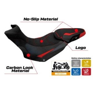 RIVESTIMENTO SELLA TPZ  ULTRAGRIP CON LOGO  DUCATI MULTISTRADA 1200/1260 ENDURO 2016/2021