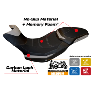 RIVESTIMENTO SELLA TPZ  COMFORT SYSTEM NO LOGO DUCATI MULTISTRADA 1200/1260 ENDURO 2016/2021
