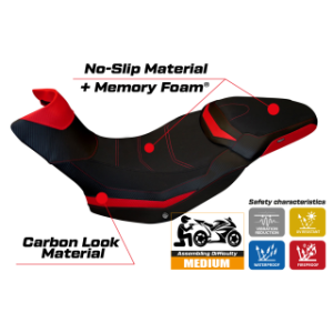 RIVESTIMENTO SELLA TPZ  COMFORT SYSTEM NO LOGO DUCATI MULTISTRADA 1200/1260 ENDURO 2016/2021