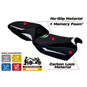 RIVESTIMENTO SELLA TPZ  COMFORT SYSTEM NO LOGO DUCATI MULTISTRADA V4 SELLA RISCALDATA 2021/2025