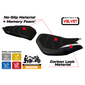 RIVESTIMENTO SELLA TPZ  COMFORT SYSTEM NO LOGO DUCATI PANIGALE 899 2013/2015