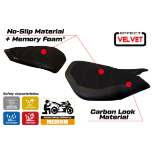 RIVESTIMENTO SELLA TPZ  COMFORT SYSTEM NO LOGO DUCATI PANIGALE 959 2016/2018