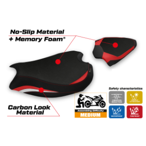 RIVESTIMENTO SELLA TPZ  COMFORT SYSTEM NO LOGO DUCATI PANIGALE V2 2020/2024