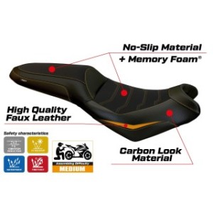 RIVESTIMENTO SELLA TPZ  COMFORT SYSTEM NO LOGO KAWASAKI VERSYS 650 2007/2025