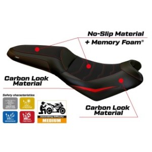 RIVESTIMENTO SELLA TPZ  COMFORT SYSTEM NO LOGO KAWASAKI VERSYS 650 2007/2025