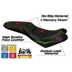 RIVESTIMENTO SELLA TPZ  COMFORT SYSTEM NO LOGO KAWASAKI VERSYS 650 2007/2025