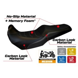 RIVESTIMENTO SELLA TPZ  COMFORT SYSTEM NO LOGO KAWASAKI VERSYS 1000 2019/2024