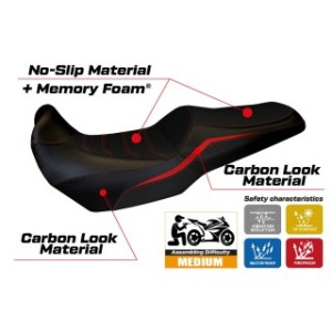 RIVESTIMENTO SELLA TPZ  COMFORT SYSTEM NO LOGO KAWASAKI VERSYS 1000 2019/2024