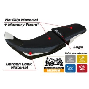 RIVESTIMENTO SELLA TPZ  COMFORT SYSTEM CON LOGO  HONDA AFRICA TWIN 1100 ADVENTURE SPORT 2020/2025