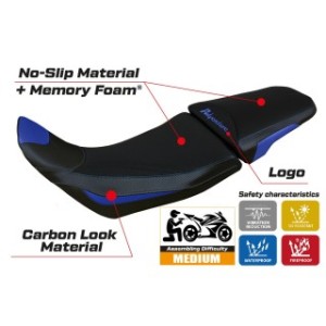 RIVESTIMENTO SELLA TPZ  COMFORT SYSTEM CON LOGO  HONDA AFRICA TWIN 1100 ADVENTURE SPORT 2020/2025