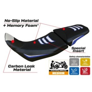 RIVESTIMENTO SELLA TPZ  COMFORT SYSTEM NO LOGO HONDA AFRICA TWIN 1100 ADVENTURE SPORT 2020/2025