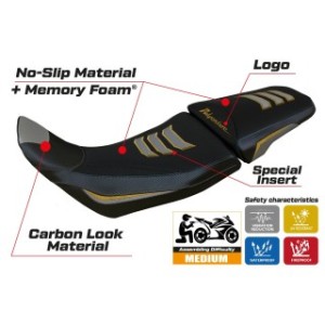 RIVESTIMENTO SELLA TPZ  COMFORT SYSTEM CON LOGO  HONDA AFRICA TWIN 1100 ADVENTURE SPORT 2020/2025