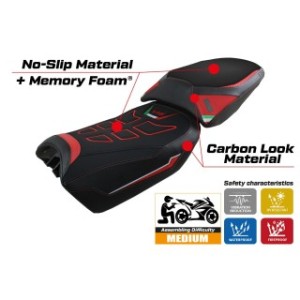 RIVESTIMENTO SELLA TPZ  COMFORT SYSTEM NO LOGO DUCATI MULTISTRADA V4 SELLA NORMALE 2022/2025