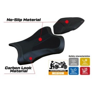 RIVESTIMENTO SELLA TPZ  ULTRAGRIP NO LOGO KAWASAKI NINJA ZX 10 R 2021/2025