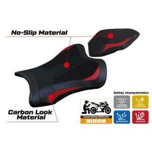 RIVESTIMENTO SELLA TPZ  ULTRAGRIP NO LOGO KAWASAKI NINJA ZX 10 R 2021/2025