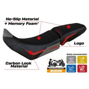 RIVESTIMENTO SELLA TPZ  COMFORT SYSTEM CON LOGO  TRIUMPH TIGER 900 2020/2023