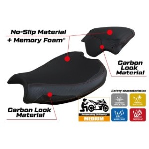 RIVESTIMENTO SELLA TPZ  COMFORT SYSTEM NO LOGO DUCATI STREETFIGHTER V2 2022/2024