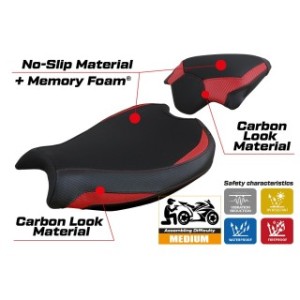 RIVESTIMENTO SELLA TPZ  COMFORT SYSTEM NO LOGO DUCATI STREETFIGHTER V2 2022/2024