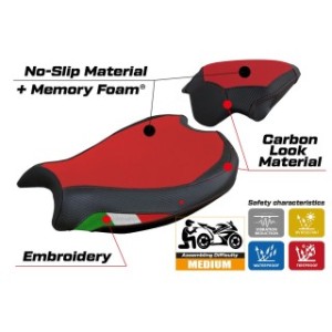 RIVESTIMENTO SELLA TPZ  COMFORT SYSTEM NO LOGO DUCATI STREETFIGHTER V2 2022/2024