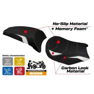 RIVESTIMENTO SELLA TPZ  COMFORT SYSTEM NO LOGO KAWASAKI NINJA 650 2017/2025