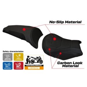 RIVESTIMENTO SELLA TPZ  ULTRAGRIP NO LOGO KAWASAKI NINJA 650 2017/2025