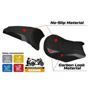 RIVESTIMENTO SELLA TPZ  ULTRAGRIP NO LOGO KAWASAKI NINJA 650 2017/2025
